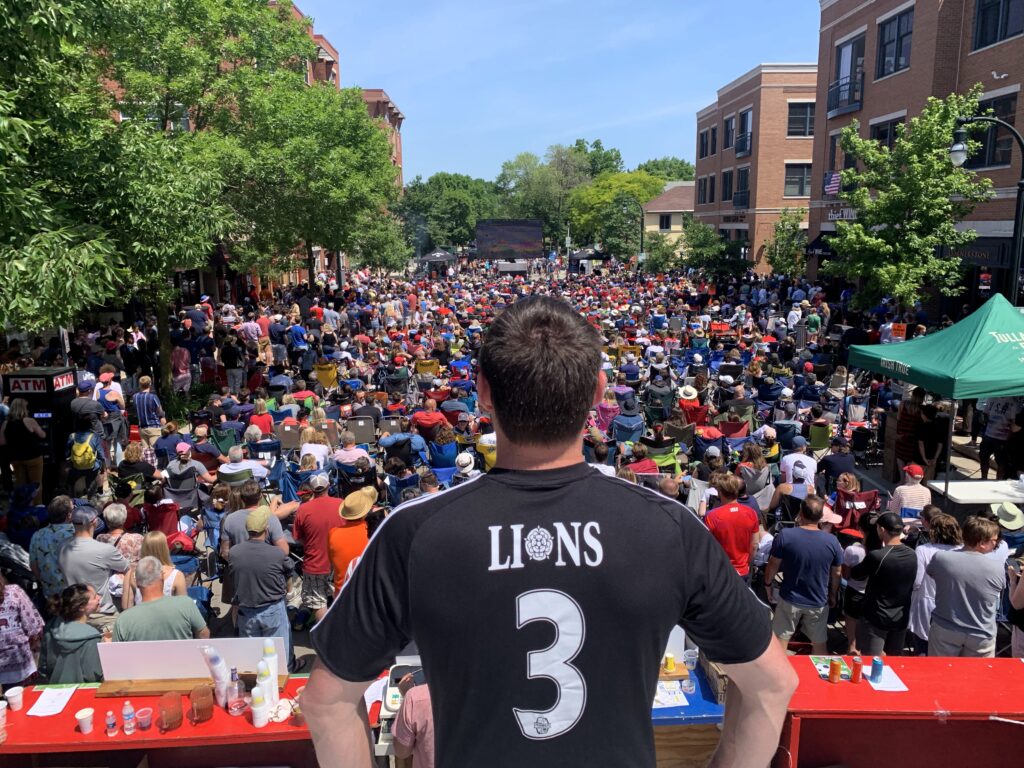 World Cup Final Three Lions Pub